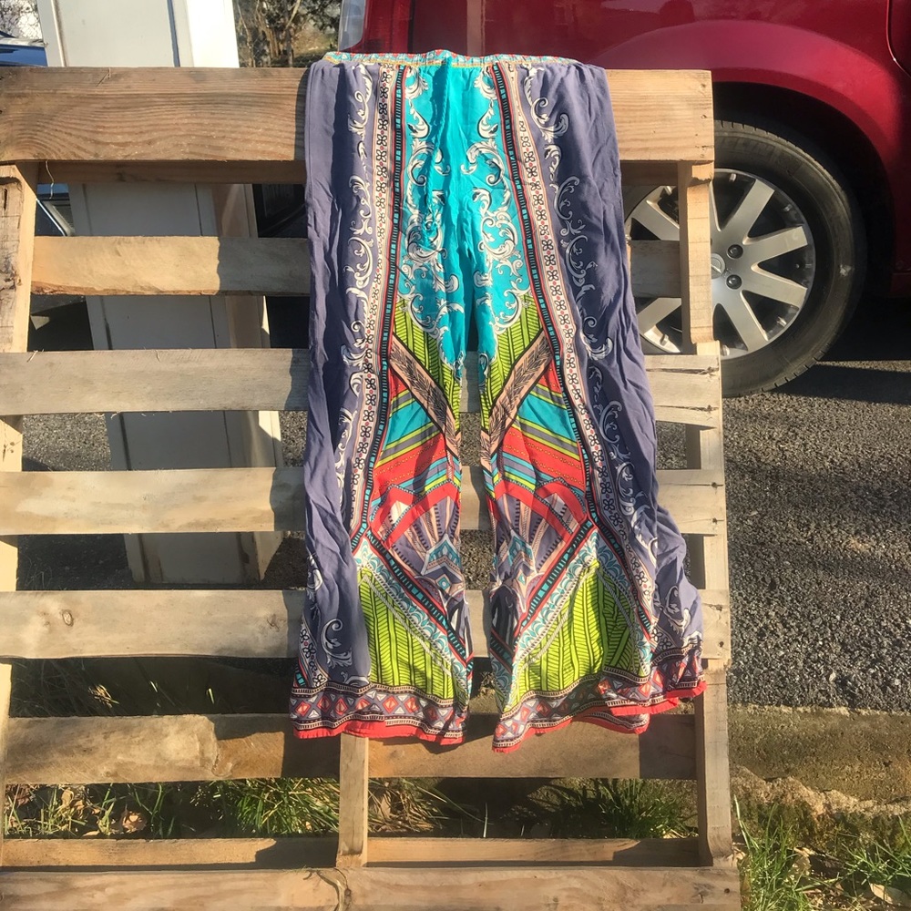 Hippie Style Loose Pants